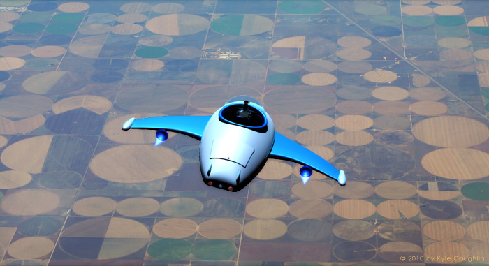 Clarobotoo Admires the Central Pivot Irrigation Farms