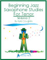 Buy Beginning Jazz Saxophne Studies for Tenor, Volume 2