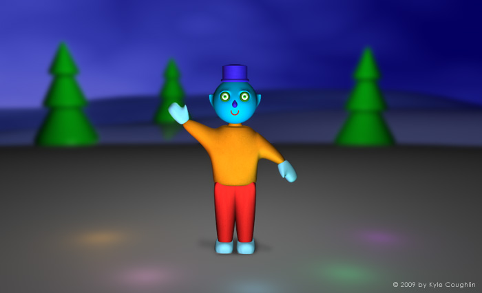 The Little Blue Elf